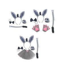 Bunny Costumes Props Kids Party Rabbit Costume Suit Halloween Party Costumes