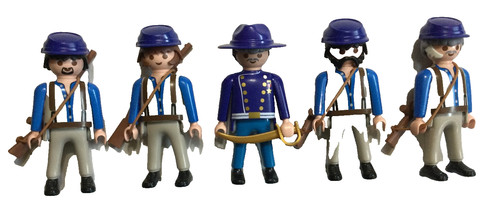 Playmobil union soldiers - playmobil, /