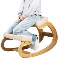 Ergonomic Kneeling Chair Comfortable Thick Cushion Relieving Back and Neck Pain