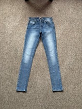 Label Lab Blue Mid Rise Skinny