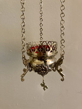 Orthodox Vigil Oil Lamp Brass