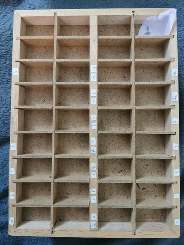 Vintage wooden printers - wooden,