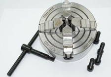 4 JAW INDEPENDENT ENGINEERING LATHE CHUCK 100 MM FROM CHRONOS