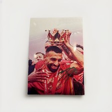 Mohamed Salah Signed A4 Photo