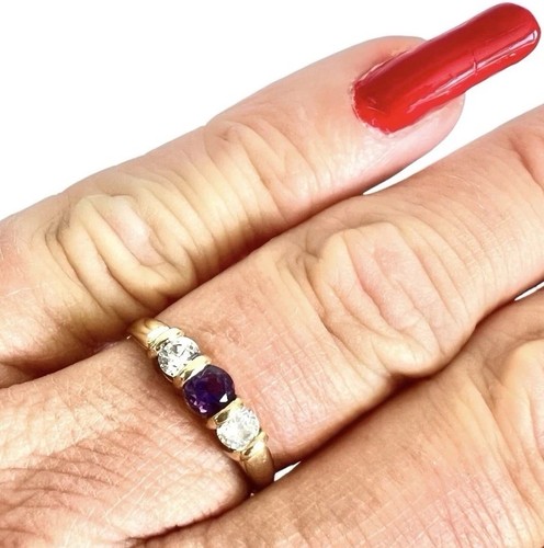 Vintage 9ct gold ring - vintage,