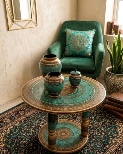 Hand painted wood - wood, art