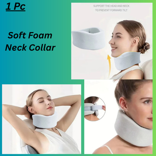 Soft foam neck collar - soft, support