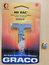 Graco GHD Series HD-RAC Airless Spray Tip, Size 0.019 in. *** PLUS FREE XHD SEAL