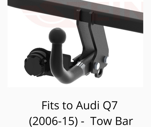 Swan neck tow bar - bar, q7