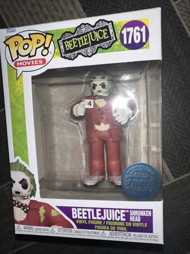 Funko pop beetlejuice shrunken - funko,