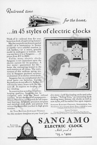 1929 sangamo electric - 1929,