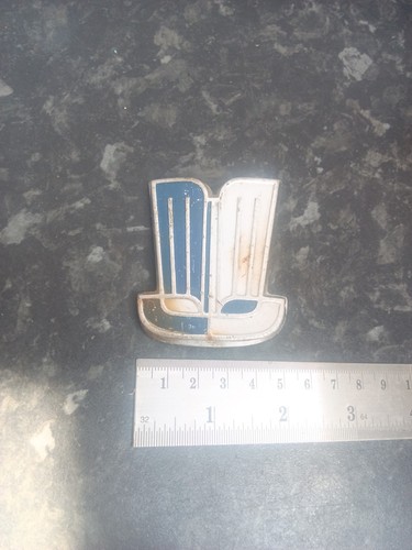 Vintage car badge front grill - car,