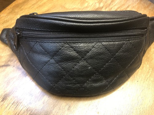 Real leather bumbag - real,
