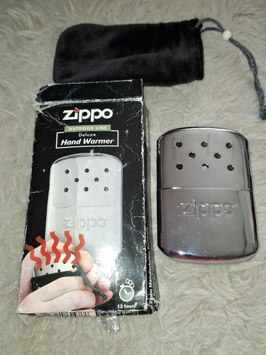 Genuine large zippo deluxe - large,