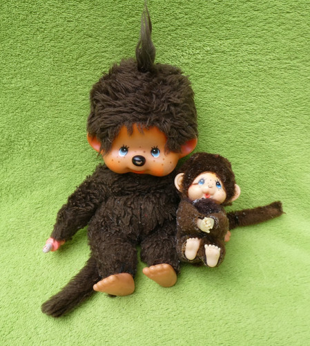 Monchichi vintage faulty - vintage,