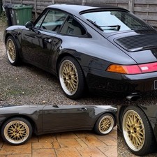 BBS LM Porsche 5x130 18” 10j +65 & 8.5j +56 Goodyear Eagle F1 6mm Tread 009 100