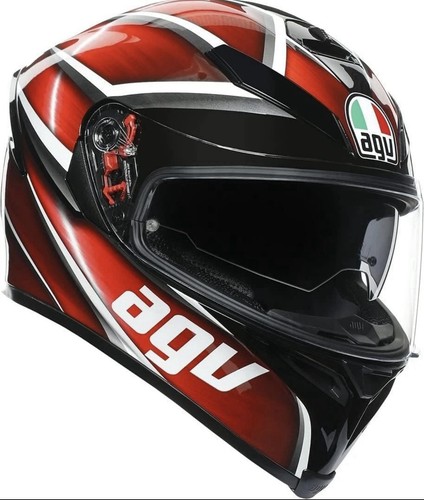 Agv tempest red - s,