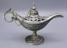 Aladdin Style Metal Genie Lamp
