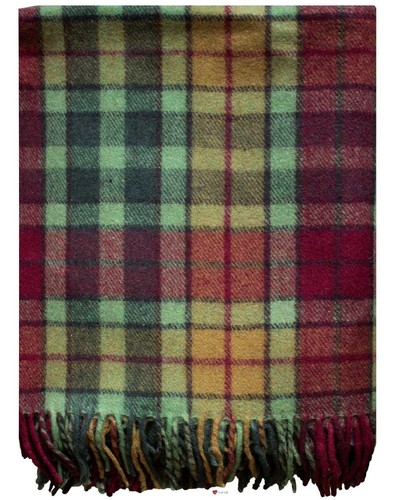 Scottish wool blanket sofa - blanket,