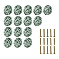 15pcs CHEST DRAWER WARDROBE KITCHEN CUPBOARD CABINET DOOR HANDLES & KNOBS
