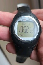 Polar F4 LCD Digital Heart Rate Monitor Black Just The Watch