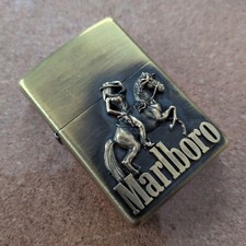 Zippo Marlboro Cowgirl Metal