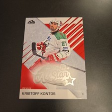 KRISTOFF KONTOS ALL STAR CARDIFF DEVILS SERIES 1 25/26 HOCKEY  CARD