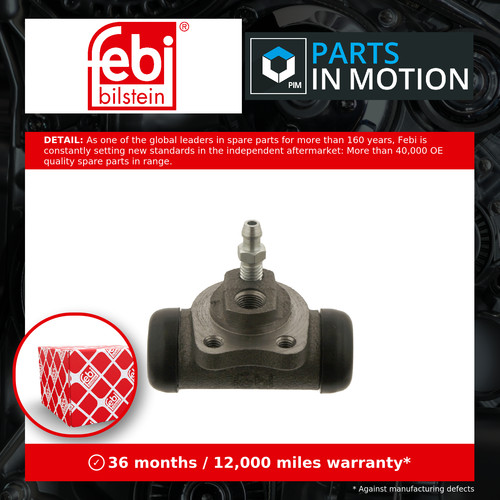 Wheel cylinder fits vauxhall - cylinder,