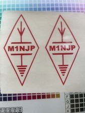 Amateur Radio Call Sign Vinyl