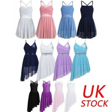 UK Girls Lyrical Dance Dress