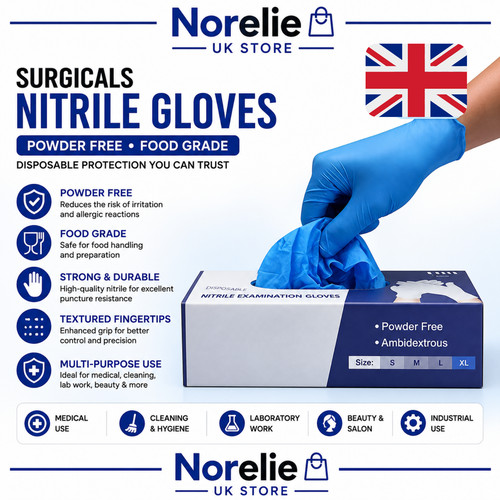 Surgicals powder free nitrile - free,