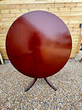 Large 48” Mahogany Tilt Top