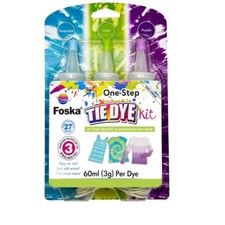 Pack of 3 Colours Tie Dye Kit