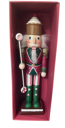 Christmas nutcracker cupcake - christmas,
