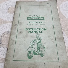 BSA sunbeam scooter vintage