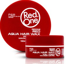 RED ONE AQUA HAIR GEL WAX FULL FORCE MAXIMUM CONTROL 150ML