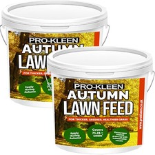 ProKleen Autumn Lawn Feed Fertiliser Grass Green Spreader Granules 5KG