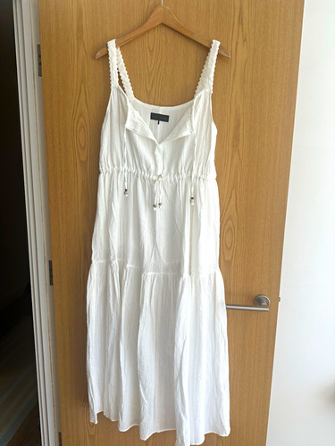 Zara white maxi - zara, size
