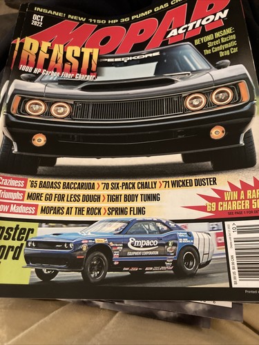 Mopar action magazine october - mopar,