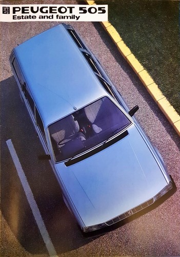 Peugeot 505 estate family - peugeot,