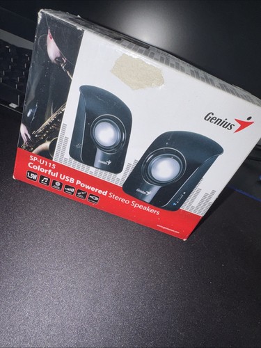 New genius u115 - new, powered