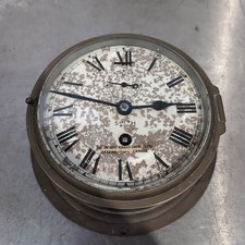Smiths Ships Clock. Antique Nautical Wall Clock Made in England 1905