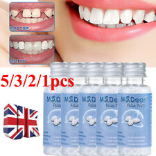 5/3x Tooth Repair Granules Temporary Kit Fitting Beads Reusable False Teeth UK