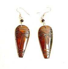 Maasai Woman`s Head Brown Bone