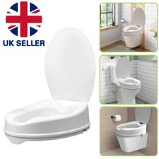 Raised High Toilet Seat Aid