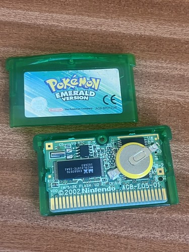 Genuine pokemon emerald - genuine,