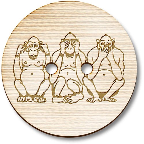 Three wise monkeys - 'three,