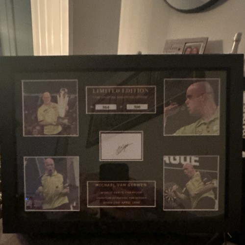 Michael van gerwen autographed - michael,