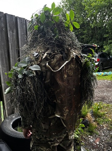 Custom built ghillie suit - custom,