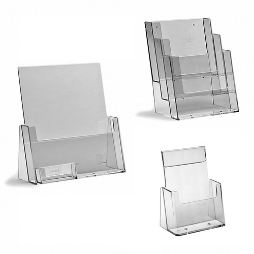 Leaflet holders brochure - holders,